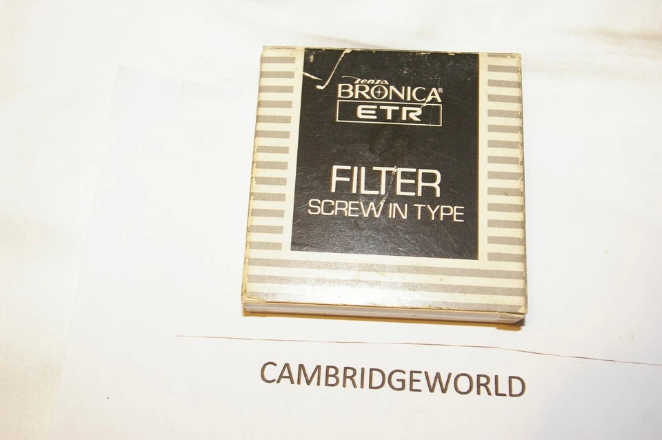 58mm NEW OLD STOCK Zenza Bronica SKYLIGHTH 1B screw in glass filter in BOX - Image 1 of 1