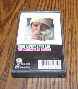HERB ALPERT TJB THE CHRISTMAS ALBUM CASSETTE TAPE CS-3113 AM  - Picture 1 of 7