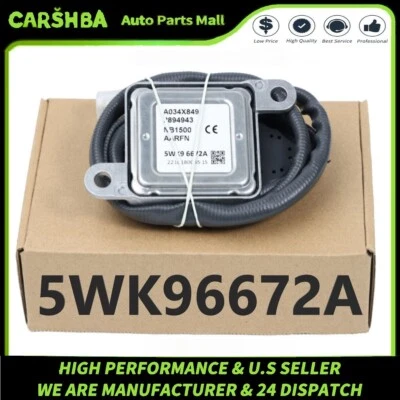 5WK96672A NOx Sensor For Cummins Kenworth T660 680 880 Peterbilt Truck Cascadia - Изображение 1 из 4