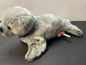 Peluche Adventure Planet lontra marina 13" Ap-HLSEA peluche grigio - Foto 1 di 9