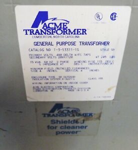 ACME T-3-53311-1S General Purpose Transformer