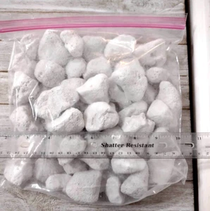 Bimsstein Haustier Kausnacks 50 Stück 1,5" -2+" Bulk größer Spielzeug Herstellung Steine Kleintier  - Bild 1 von 7