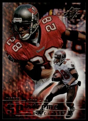1999 SPx SPxtreme Warrick Dunn Tampa Bay Buccaneers #X18 R93 - Image 1 of 2