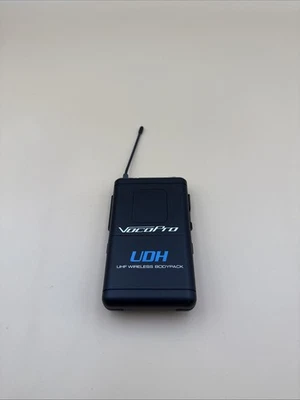 Vocopro UDH Black Wireless UHF Portable Bodypack Transmitter Only - Image 1 of 4
