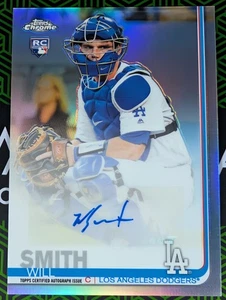 Will Smith (RC) 2019 Topps Chrome Update Rookie Auto Dodgers SHARP - Picture 1 of 2