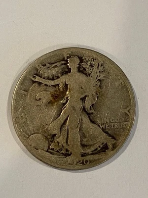 1920 Walking Liberty Half Dollar Minted in Philadelphia 105 Years Ago - Image 1 of 2