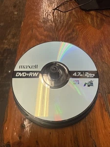 14Disc Rewritable DVD-RW 4.7 GB 2hr Sp Mode And 8 Tdk 80 Min 700mb Recordable - Picture 1 of 2
