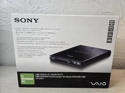 SEALED Sony VAIO VGP-UDRW1 Usb DVD Rw Drive - Image 1 of 4