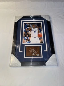 JOHN WALL SIGNED AUTOGRAPH FLOORBOARD FRAMED UNIV KENTUCKY WILDCATS PSA/DNA COA - Picture 1 of 5