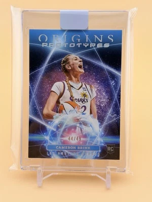 2024 Panini Origins WNBA - Prototypes Cameron Brink #2 (RC) Teal 44/49 Case Hit - Image 1 of 2