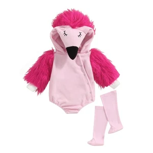 Newborn Baby Boy Girl Halloween Costume Outfits Strawberry Dinosaur Animal Ho... - Picture 1 of 7