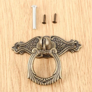 Decorative Cabinets Chests Drawer Handle Wardrobe Furniture Knob Pull Ring 1X - Picture 1 of 12