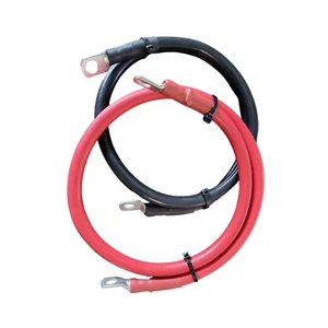 Battery Connect Cables 35mm2 - 95mm2 Various Lengths Aus Made - Foto 1 di 26