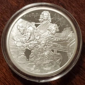 2018 Silver Shield Quadrivium Proof Round Conscientia 9 - Picture 1 of 3