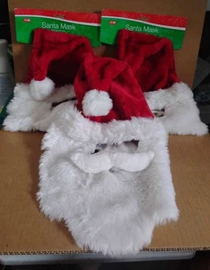 DanDee Santa Hat and Face Masks X3 - Picture 1 of 3