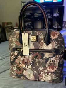 NWT Disney Parks Dooney & Bourke The Haunted Mansion Satchel Purse Bag - Picture 1 of 9