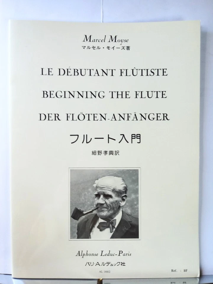 MOYSE - LE DEBUTANT FLUTISTE Leduc Il flautista principiante Spartito per flauto - Immagine 1 di 1