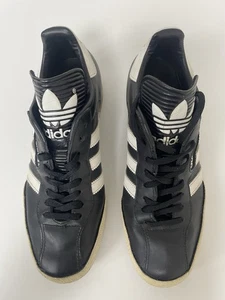 Hombre Adidas Samba Entrenadores Negro Blanco Talla Uk 8 Artículo 019099 - Imagen 1 de 15