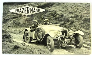 FRAZER NASH Cars Sales Brochure c1935 Falcon COLMORE TT Replica ULSTER 100 + - Picture 1 of 10