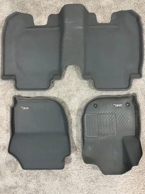 Tapetes forros de TPE moldeados en 3D para todo tipo de clima Honda HRV 2016-2018 HR-V aptos - gris Foto 1 de 4