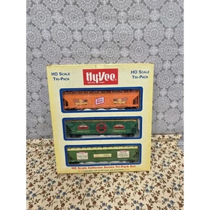 HyVee Scala HO Collezione Serie Tri-Pack Treno Set Oscar Mayer ClaussenVintage - Foto 1 di 5