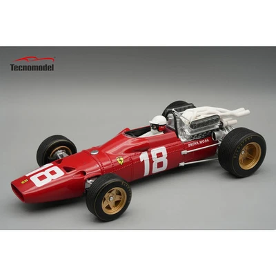 New Tecnomodel FERRARI F1 312 MONACO GP 1967 1:18 Model Car RED TMD18-314A KidBX - Image 1 of 2