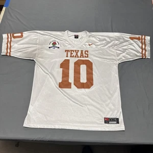 Nike Vince Young Rose Bowl National Championship Jersey White Mesh - Picture 1 of 13