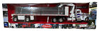 NEW PETERBILT MODEL 379 TRACTOR TRAILER TRUCK Flatbed Steel SEMI NEW RAY 1:32