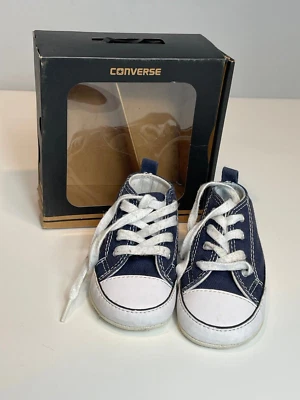 Converse Chuck Taylor First Star Navy EE. UU. 4 Foto 1 de 4