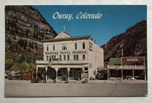 Wester Hotel Museum Ouray, Colorado Postcard (J1) - Picture 1 of 2