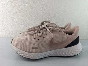 Nike Revolution BQ3207-300 Running Shoes, Women's Size 7, Pink White/Black - Picture 1 of 10