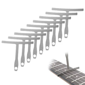 Radiuslehre für Untersaiten, 9 Stück Radius Messgeräte für Gitarre, Messwerkzeug - Bild 1 von 6