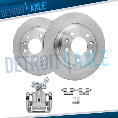 Rotores de disco traseros + pinza de freno derecha para Fusion Lincoln MKZ Mazda 6 2006-2012 Foto 1 de 4