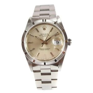 ROLEX Oyster Perpetual Day Date Ref.15210 34mm Self-winding Wristwatch SS 44548