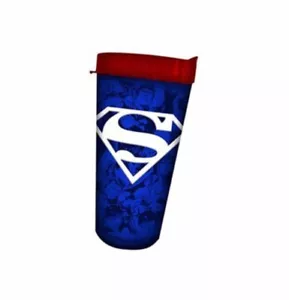 Vaso de búfalo plateado DC Superman, 16 oz. - Imagen 1 de 1