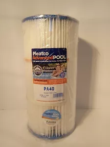 Pleatco PA40 Cartridge, 40sqft, 3ot, 3ob, 7, 14-116L, 4oz - Picture 1 of 3