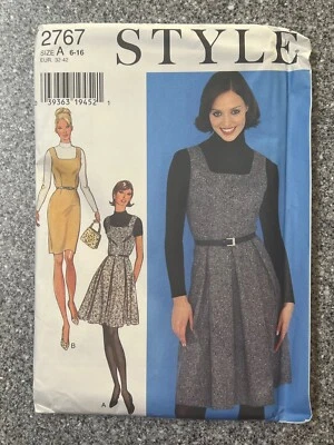 VTG 1995 Style Pattern 2767 - sz 6-8-10-12-14-16 UNCUT sleeveless jumper dress - Image 1 of 4