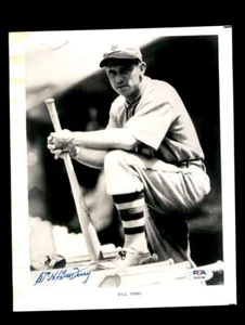 Bill Terry PSA DNA Coa Signed 8x10 Photo Autograph Giants - Picture 1 of 3