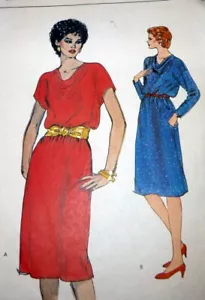 *Precioso VESTIDO DE MODA DE LOS AÑOS 70 patrón de costura 6-8 - Imagen 1 de 1
