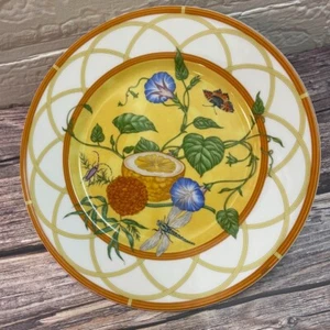 HERMES Paris Porcelain Dessert Plate LA SIESTA Porcelain Tableware - Picture 1 of 8