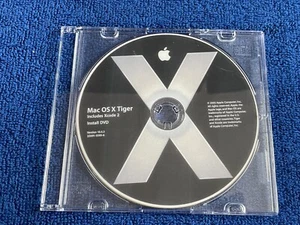 Mac OS X 10.4.3 (not original) (copied from original disc/inkjet printable disc) - Picture 1 of 2