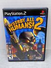 Destroy All Humans 2 (Sony PlayStation 2 PS2, 2006) Complet avec manuel