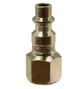 MILTON 728 10 PACK 1/4" FEM. PLUG M-STYLE NIPPLE- 1/4" THREAD - Picture 1 of 1