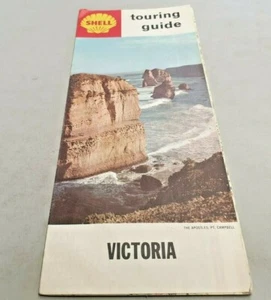 1966 SHELL Oil Co. ROAD MAP of  VICTORIA  AUSTRALIA - Apostles - Picture 1 of 1