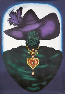 Poster originale d'epoca Johann Strauss Barone Cyganski polacco 1975 teatro - Foto 1 di 1