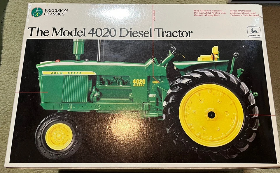 Ertl John Deere 4020 NF Diesel Tractor, Precision Classics, 1:16 (5638)