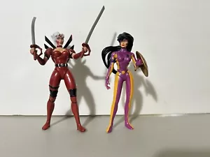 Wildcats Zealot & Voodoo Nelvana Aegis Serries Playmates 1994 Action Figures - Picture 1 of 19