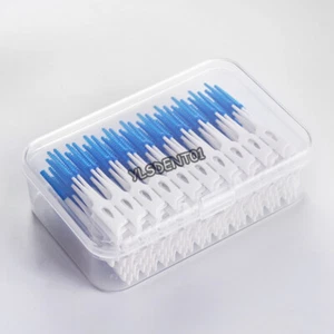 200PCS Silicone Interdental Brushes Super Soft Dental Teeth Floss Toothpicks - Picture 1 of 13