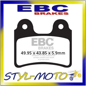 Fa303tt Sintered Front Left Brake Pads Ebc Beta Rev 3 200 2000-2008 - Picture 1 of 1