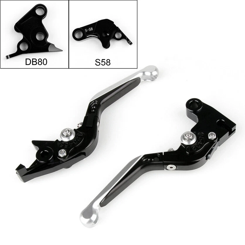 Adjustable Folding Extendable Brake Clutch Levers Fit Aprilia TUONO V4R 11-14 H0 Foto 1 de 1